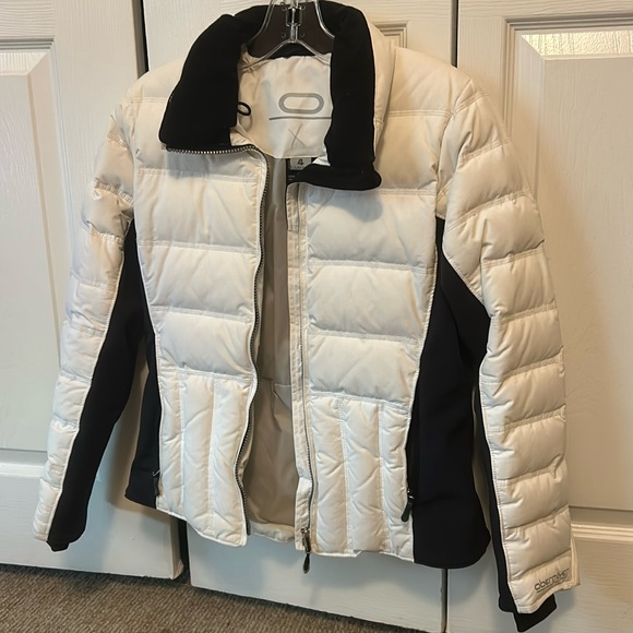 Obermeyer White Down Coat Size 4 - Picture 2 of 14